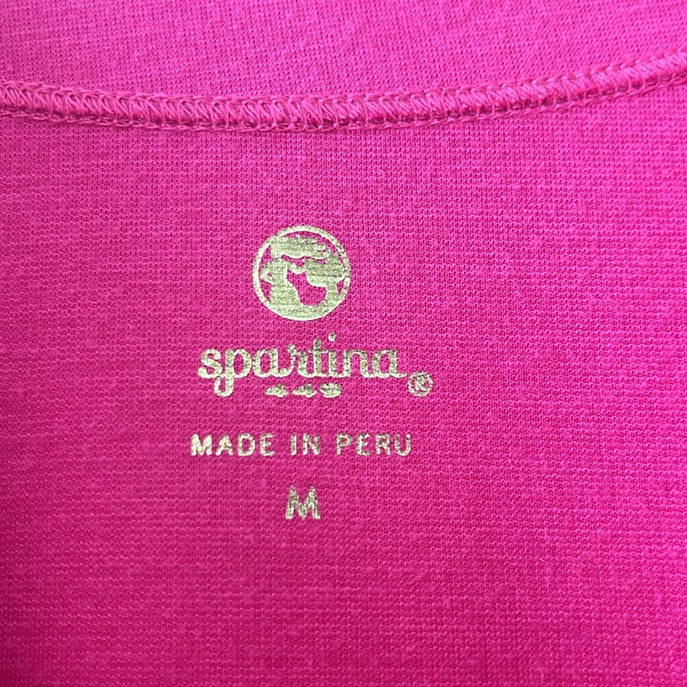 Spartina Helena Ponte Zip Dress Magenta - Picture 5 of 7
